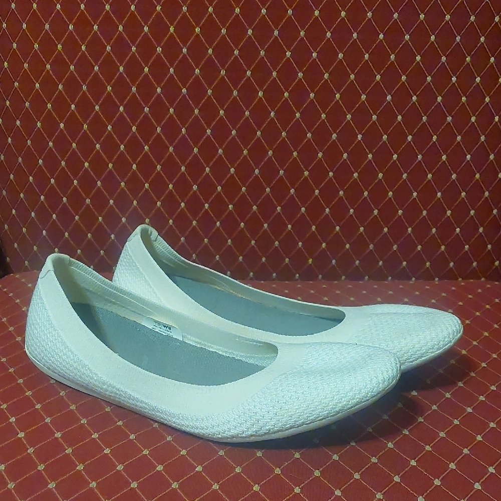 Allbirds White Textured Flats
